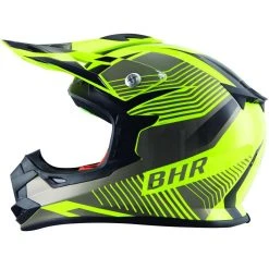 Moto Cross Enduro Helm BHR 812 Off Road Blast Gelb
