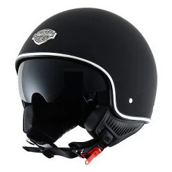 Moto Jet Helm Astone Minijet 66 Opaque Schwarz