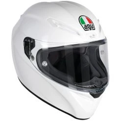 Motorrad-Sturzhelm Agv Integral Schnelle Mono S Pearl White