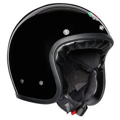 Motorrad-Sturzhelm AGV Jet Legend X70 Mono Gloss Black