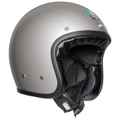 Motorrad-Sturzhelm AGV Jet Legend X70 Mono Matt Hellgrau