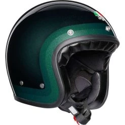 Motorrad-Sturzhelm AGV Jet Legend X70 Multi Trophy Grün