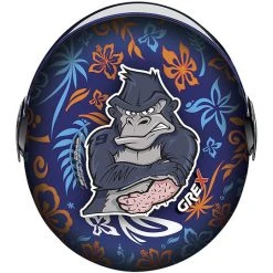 Motorrad-Sturzhelm Jet Grex G1.1 Fancy Baby-Gorilla 027