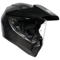 Motorradhelm Cross Enduro In Carbon AGV AX9 Mono Carbon Matt