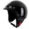Motorradhelm Demi-Jet Custom BHR 803 SIMPLY Metallic Schwarz