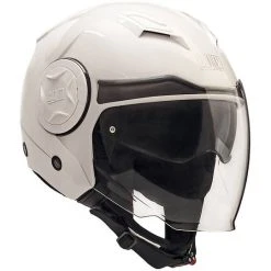 Motorradhelm Double Jet Visier CGM 129a ILLINOIS Weiß