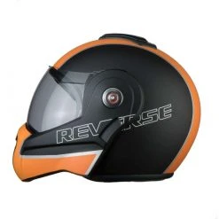 Motorradhelm Flip-Up BHR 807 REVERSE Matt Orange