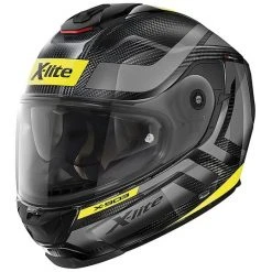 Motorradhelm Integral Carbon X-Lite X-903 Ultrakohlenstoff Airborne N-com 020 Gelb