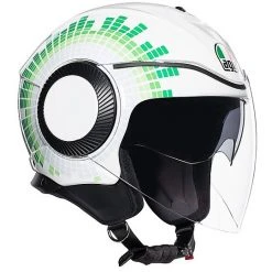 Motorradhelm Jet AGV ORBYT Multi GINZA Weiß Italien