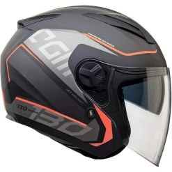 Motorradhelm Jet CGM 130s APACHE Grau Orange Opak -Motorradhelm Verkäufe 2024 motorradhelm jet cgm 130s apache grau orange opak 103441