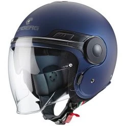 Motorradhelm Jet Doppelvisier Caberg UPTOWN Blue Yama Matt