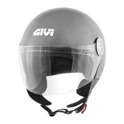 Motorradhelm Jet Givi Modell 10.7 Mini Für Mono Matt Titanium Sattelunterlage