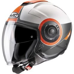 Motorradhelm Jet Hjc I40 PANADI MC7SF Blickdicht