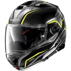 Nolan Modular Motorradhelm N100.5 BALTEUS N-Com 043 Glänzend Schwarz Gelb