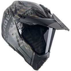 Off-Road-Motorrad-Helm AGV AX-8 Dual Evo GT Multi Grunge Rotguss