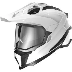 Offroad Touring Motorradhelm In HPCF Ls2 MX701 Explorer SOLID Weiß
