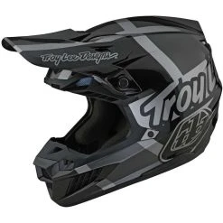 Troy Lee Designs SE5 Cross Enduro Motorradhelm Aus VIER Grauer Faser