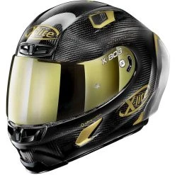 Vollcarbon Motorradhelm X-Lite X-803 RS Ultra Carbon GOLDENE AUSGABE 033 Gold