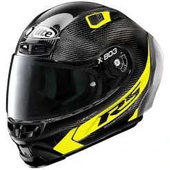 Vollcarbon Motorradhelm X-Lite X-803 RS Ultra Carbon HOT LAP 016 Gelb Fluo