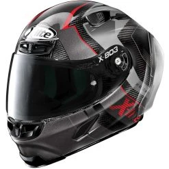 Vollcarbon Motorradhelm X-Lite X-803 RS Ultra Carbon TATANKA 039 Rot