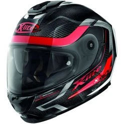 Vollcarbon Motorradhelm X-Lite X-903 Ultra Carbon HARDEN N-Com 050 Rot