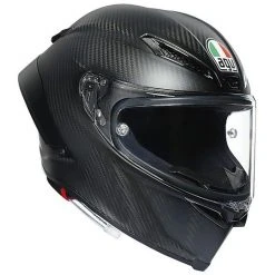 Vollvisier-Motorradhelm AGV PISTA GP RR Mono Carbon Matt FIM-geprüft